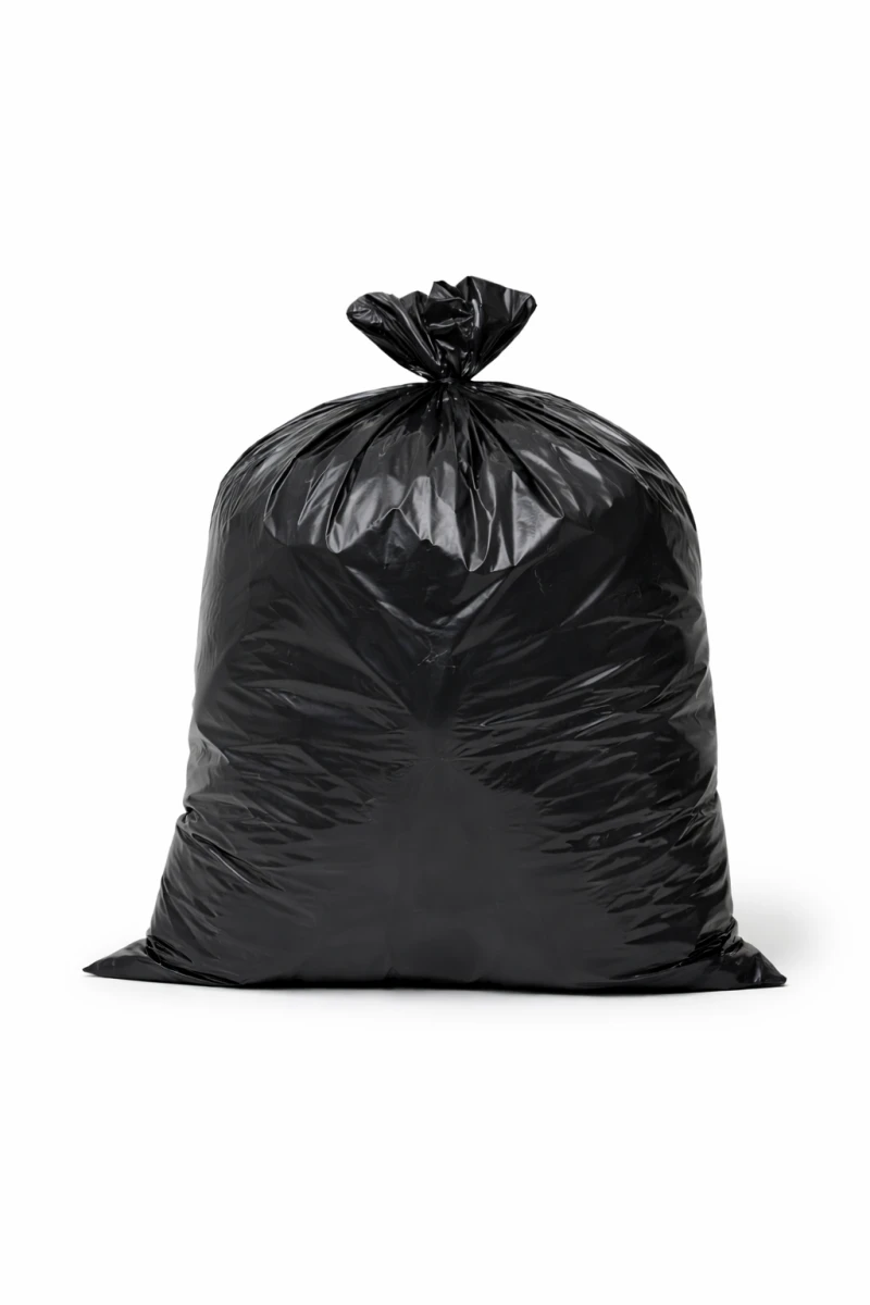 33 Gallon Trash Bag Black