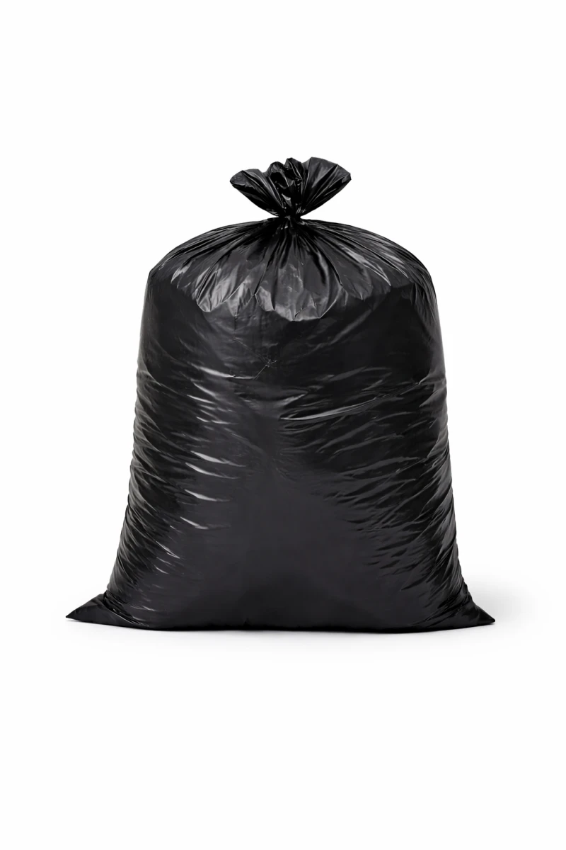 45 Gallon Trash Bag Black